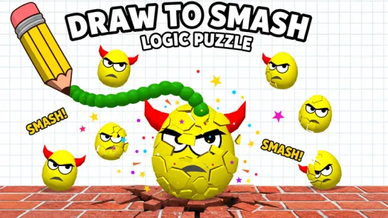 Draw To Smash: Logic Puzzle game Play Draw To Smash: Logic Puzzle game