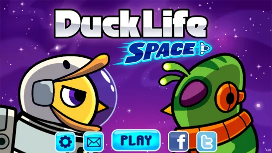 Play Duck Life: Space game