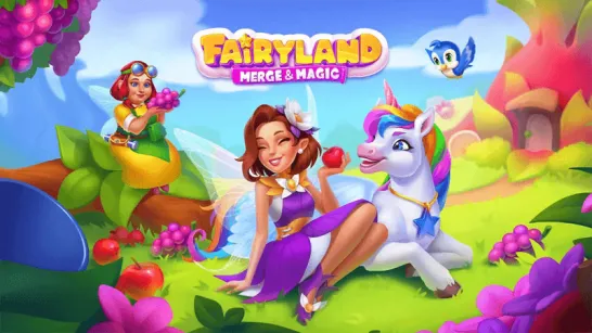Play Fairyland Merge & Magic game