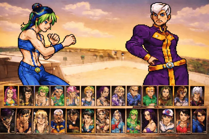 Play Jojo Heritage for the Future game