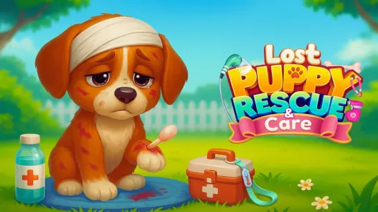 Play Lost Puppy Rescue and Care game