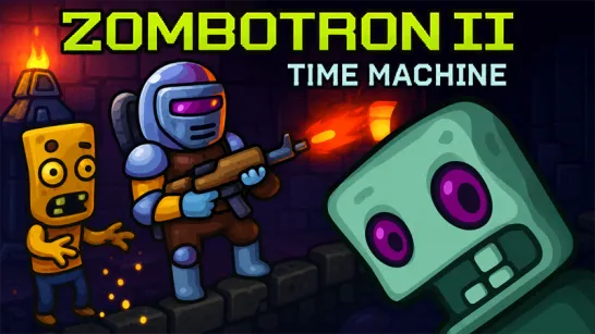 Zombotron Time Machine game Play Zombotron Time Machine game